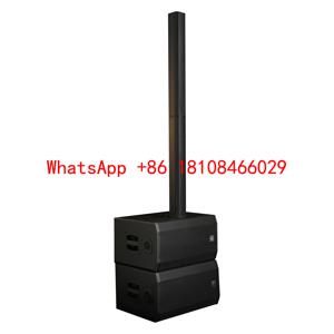 RQSONIC AC24 독특한 새로운 모듈식 디자인 2*800W 파워드 서브우퍼 스피커 PA 시스템 사운드 박스 액티브 컬럼 스피커