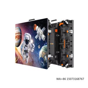 야케 7680hz 풀컬러 P2.6 P2.9 P3.91 곡면형 실내외 비디오월 스튜디오 패널 무대 렌탈 LED 디스플레이 스크린 (이벤트용)