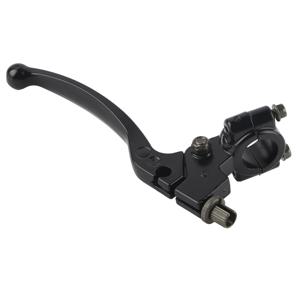 퍼치 오토바이가있는 1Pcs 22mm 접이식 클러치 레버 핸들 50CC - 125CC 먼지 핏 자전거 교체 핸들