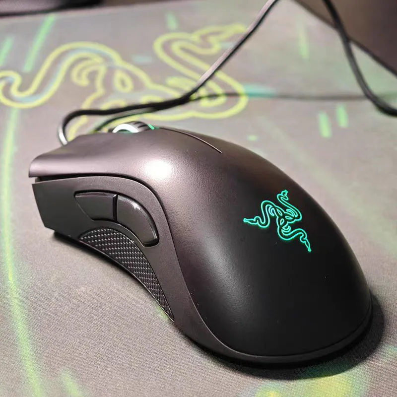 Razer 마우스 연옥 바이퍼 스탠다드 에디션, 6400DPI 유선 게이밍 마우스, 브랜드 상품, 생일 졸업 선물, 도매