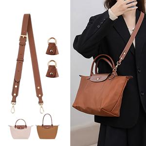 Longchamp 교체 크로스 바디 가방 핸드백 와이드 숄더 스트랩 진짜 가죽 조절 가능한 새로운 조절 가능한 지갑 스트랩