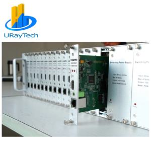 3U 섀시 16 채널 HDMI 비디오 스트리밍 인코더 IPTV, 라이브 스트리밍 방송, 미디어 서버용 H.264 RTSP RTMP 인코더