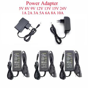 AC 220V ~ DC 5V 6V 8V 9V 12V 13V 15V 24V LED 전원 공급 장치 어댑터 1A 2A 3A 5A 6A 8A 10A 전원 공급 장치 어댑터 220V 전원 공급 장치