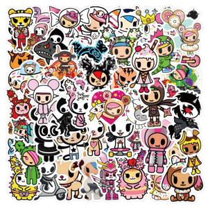 50pcs 새로운 Tokidoki 브랜드 만화 낙서 스티커 데칼 가방 노트북 컴퓨터 기타 장식 DIY 어린이 클래식 장난감