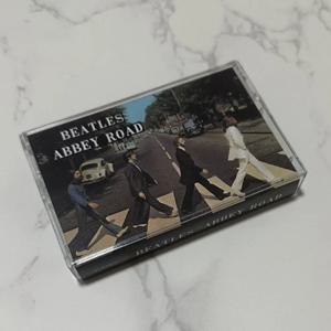 비틀즈 아비 로드 카세트 영어 록 팬 카세트 테이프 클래식 레트로 록 수집용 음악 테이프 무료 배송