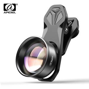 APEXEL 2X HD 망원경 렌즈 전문 초상화 망원 줌 + iPhone Xiaomi 용 CPL 스타 필터 모든 스마트 폰 드롭 배송