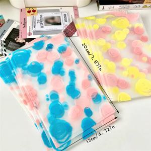 Sharkkang 50 개/갑 INS 버블 가방 소녀 편지지 포장 가방 봉투 메일러 택배 배송 가방 13X21cm