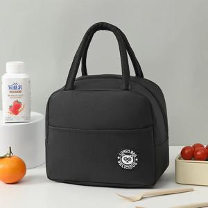 휴대용 점심 가방 새로운 열 절연 도시락 상자 토트 쿨러 가방 도시락 주머니 점심 컨테이너 학교 식품 저장 가방