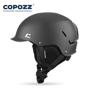 COPOZZ 남녀공용 겨울 스키 헬멧, 충격 방지 안전 스노우보드 헬멧, 스노우 오토바이 스키 스케이트보드 헬멧, 업그레이드 신제품