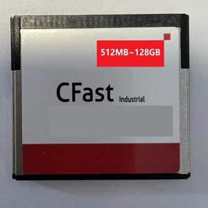 512M CFAST 카드 SATA 모델 산업용 메모리 카드, CNC POS PLC GPS용 IPC, 1G, 2G, 4G, 8G, 16G, 32G, 64G, 128GB, 256GB, 512GB
