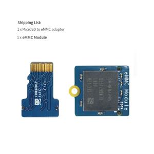 NanoPi 및 NanoPC ARM 데모 보드 시리즈용 8/16/32/64GB EMMC 모듈 및 MicroSD 어댑터 키트