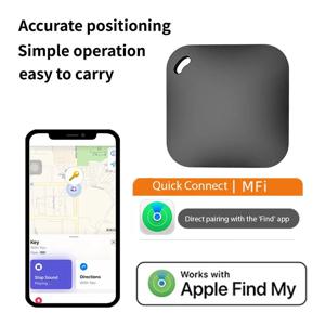 비빌라이프 1/6팩 포지셔닝 원격 추적기 (IOS 애플 나의 찾기 키 아이템 검색 알람 찾기 MFI 스마트 태그 아이폰 아이패드용)
