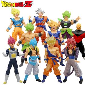 애니메이션 드래곤 볼 Z 슈퍼 사이어인 손오공 베지터 애니메이션 액션 피겨 모델 선물 어린이를위한 소장 인형 18cm