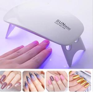 책상 건조 네일 램프 도구 네일 건조 램프 기계 휴대용 미니 Usb 6W 3LED UV 매니큐어 램프 네일 USB 가정용 네일 램프 라이트
