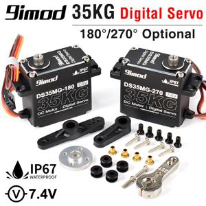 9imod DS35MG 35kg 방수 서보 풀 메탈 1:8 1:10 RC 크롤러 SCX10 TRX4 D90용