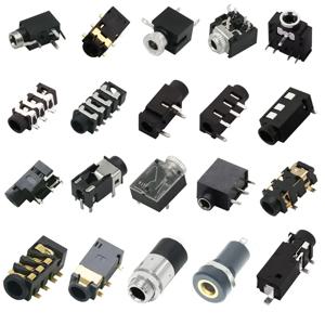 2.5MM 3.5MM 오디오 잭 암 커넥터 스루 홀 PCB DIP SMD 헤드폰 잭 소켓 PJ-242/301M/313E/320D/327A/391/392/393