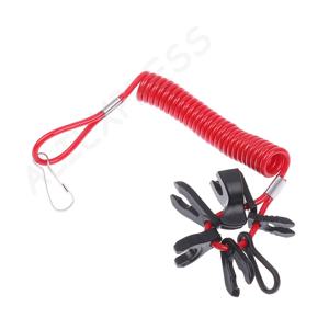 1Pcs 보트 선외 엔진 모터 킬 스톱 스위치 끈 킬 스위치 범용 7 키