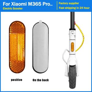 전기 스쿠터 안전 전면 ABS 반사 튜브 Xiaomi 1S Pro Pro2 M365 Mi3/자전거 오토바이 용 야간 경고 반사판