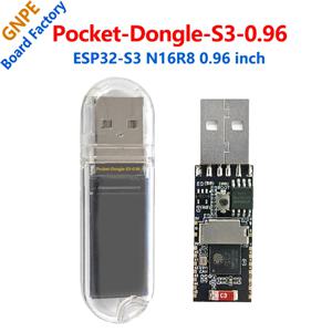 ESP32-S3 개발 보드 Pocket-Dongle-S3 N16R8 0.96인치 디스플레이 0.96인치 화면 LCD