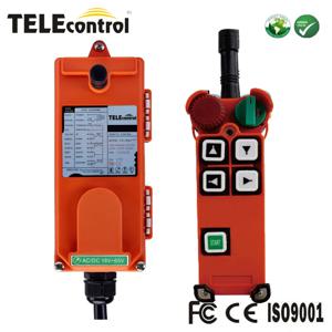 Telecontrol F21-4D 시리즈 4 이중 속도 프레스 버튼 산업용 무선 원격 제어 시스템
