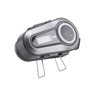 Excellent-1Set FM 라디오 블루투스 5.3 무선 방수 이어폰 Motobike 헤드폰(LCD 화면 포함)