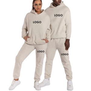 맞춤형 인쇄 남성 Tracksuit 여성 후드 티셔츠와 조깅 바지 남여 일일 캐주얼 스포츠 긴 소매 후드 슈트