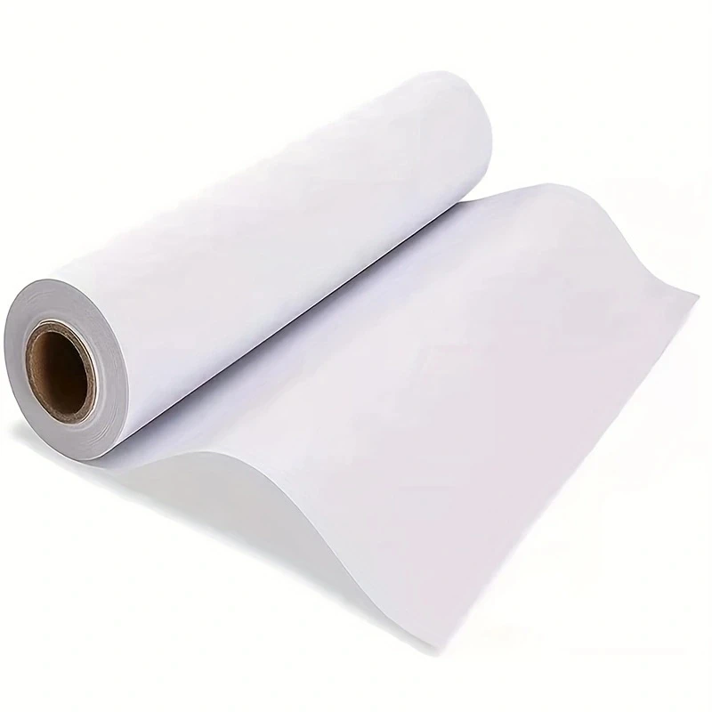 흰색 드로잉 종이 롤 10m 아트지 롤 44CM X 10M 그림 스케치 종이 이젤 종이, 게시판 종이 선물 포장