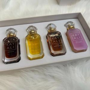 40ml 미니 향수 세트 4x10ml 바닐라 코코넛 캔디 플로럴 오 드 퍼퓸 여행용 선물 세트 달콤하고 오래 지속되는 향 여성용