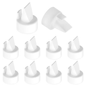 10PCS Duckbill 밸브 실리콘 키트는 Spectra S2 S1 9 Plus, BPA, 원래 Spectra 펌프 부품이 아닌 것과 호환됩니다. S2 액세서리