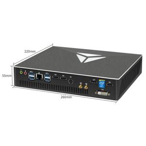 6코어 인텔 코어 i5-10400F 미니 PC TDP 65W 최대 64GB RAM DDR4 독립 그래픽 카드가 장착된 게이밍 컴퓨터