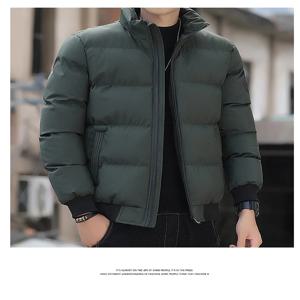 남성용 두꺼운 따뜻한 코튼 코트 겨울 캐주얼 트렌디 올매치 재킷 청소년 아웃웨어