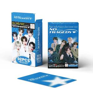 60개 TWS 노 트라지디 앨범 로모 카드(32개 스티커 포함), 한국 아이돌 HD 포토카드(수집용, 장식용, 선물용)