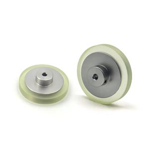 폴리우레탄 금속 휠 동기식 길이 카운터 엔코더 미터, 거리 계산, 고무 직경, 200mm φ6mm 8mm 10mm