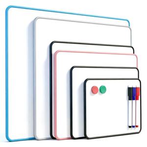 A5/A4/B4/A3 화이트보드 드라이 이레이즈 양면 그라피티 드로잉 보드 재사용 가능 자석 부착 가능 지울 수 있는 필기 보드 어린이용