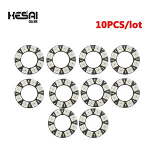 1/5/10개 RGB LED 링 8비트 LED WS2812 5050 RGB LED 링 램프 조명, 아두이노 DIY 키트용 통합 드라이버 포함
