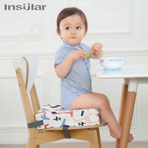 어린이 증가 부스터 시트 쿠션 패드 베개, 아기 식사 높은 의자 시트 쿠션, 조절 가능한 탈착식 아기 안전