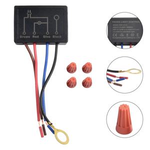 220V 터치 라이트 터치 스위치 테이블 램프 조광기 제어 모듈 센서 LED 조명 스위치 액세서리 용 3 방향 터치 디밍