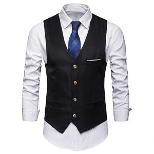 남성용 드레스 조끼 슬림 피트 남성 정장 조끼 남성 양복 조끼 Gilet Homme 캐주얼 민소매 공식 비즈니스 조끼 chaleco hombre