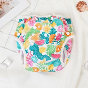 Elinfant 해변 및 수영장 용 여름 통기성 수영 기저귀, 재사용 가능한 아기 천 기저귀 훈련 바지