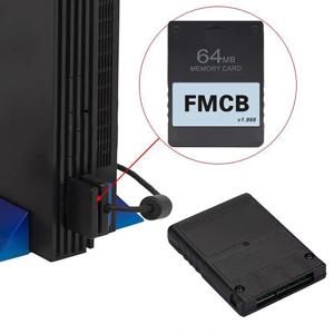 Bitfunx Fortuna 무료 McBoot OPL 메모리 카드(PS2 MX4SIO SIO2SD SD 어댑터, PS2 슬림 게임 콘솔용)