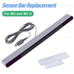 유선 모션 센서 수신기 USB 바(닌텐도 Wii/Wii U 콘솔 교체용) 연장 코드 적외선 액세서리 포함