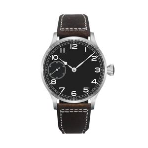 코거트 럭셔리 사파이어 글래스 42mm 다이얼 ST3600 또는 ST3601 수동식 무브먼트 316L 스틸 케이스 남성용 시계 30M 방수
