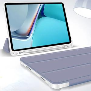 레노버 탭 M11 TB330F P11 샤오신 패드 11 2024 2025 TB-336FC P11 Pro TB-J706 J716용 스마트 태블릿 케이스 (펜슬 홀더 커버 포함)
