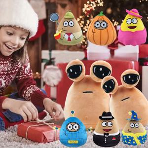 새로운 외계인 1/7PCS 어린이 파티 플러시 장난감 인형 POU 플러시 인형 괴상한 인형 생일 선물 인형 인형 달팽이 플러시 장난감 베개