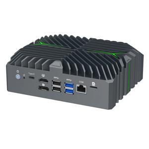 게이밍 미니 PC 인텔 i7 1255U i5 1235U WIFI6 COM HD DP 타입-C 2*DDR5 데스크탑 사무용/가정용 컴퓨터 4*2.5G LAN 윈도우11 2x10GbE SFP
