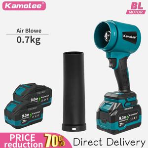 Kamolee 3000W 브러시리스 폭력적인 공기 송풍기 400M/S 터보 제트 팬 21V Mak/Kamolee 배터리용 휴대용 도구