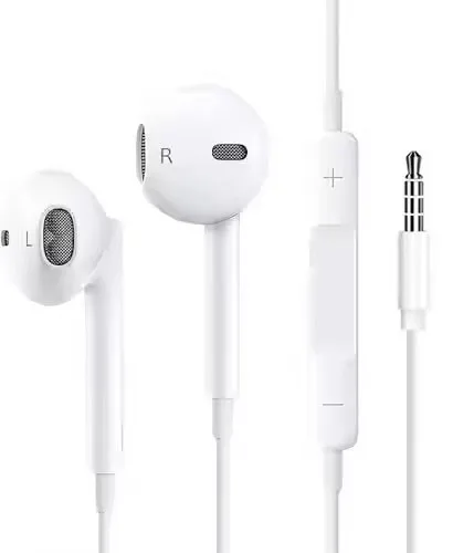 3.5mm Hifi 게임용 유선 이어폰(이어폰 포함) 휴대폰용 마이크가 있는 맞춤형 로고 15/16 Huawei/Samsung