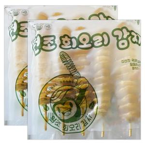 [국내산 감자] 아이사랑 원조 회오리 감자 350g x 2개 (총 10개입)