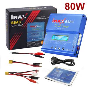 Imax B6 AC RC 충전기 80W B6AC 6A 밸런스 충전기 디지털 LCD 화면 리튬이온 리튬인산철 니켈수소 니켈카드뮴 PB 리포 배터리 방전기