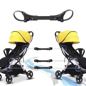 1/3pcs 아기 유모차 커넥터 트윈 아기 유모차 커넥터 어댑터 조인트 트리플렛 유아 카트 보안 스트랩 조절 링크